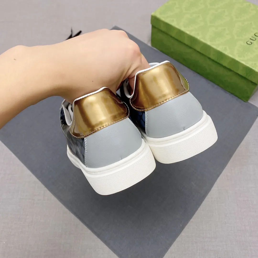 p380 【GUCCI】Gucci men’s casual shoes are absolutely popular 🔥The ultimate matching item for handsome men! The charm of super texture is irresistible, the main recommendation, the flower leather color is bright! The upper is made of high-quality fabrics, the leather lining is used for the feet, and the wear-resistant rubber sole is noble and elegant! Extremely comfortable🎁🎁You can be as handsome as you want💪 Size 38-44! No. 061
